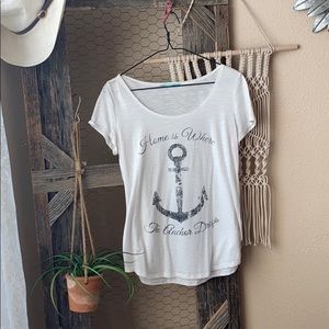 “Home is Where The Anchor Drops” T-Shirt